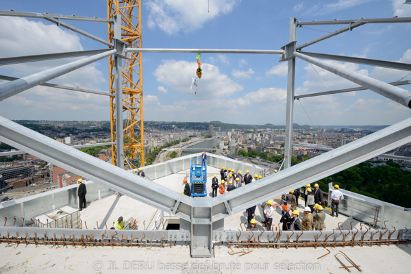 tour des finances à Liège